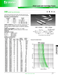 Datasheet 32601.5 manufacturer Littelfuse